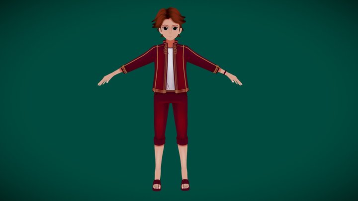 CHARACTER : Nakhoda 3D Model
