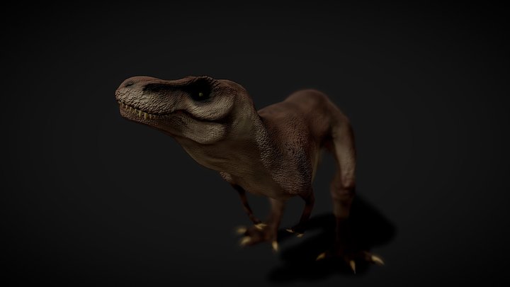 T-Rex dinosaur – Free 3D Model STL