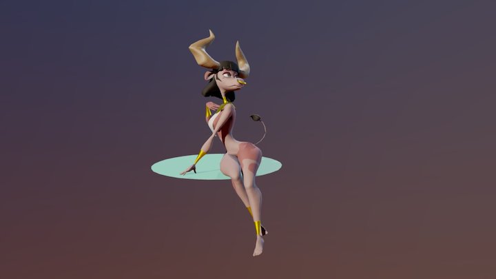 Bat - Cow Godness 3D Model