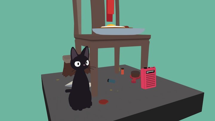 Kiki's Chair 3D Model