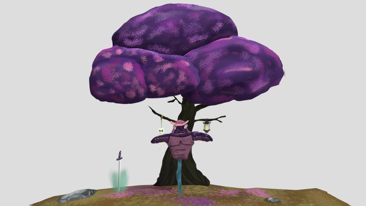 CHERRY BLOSSOM TREE 3D Model