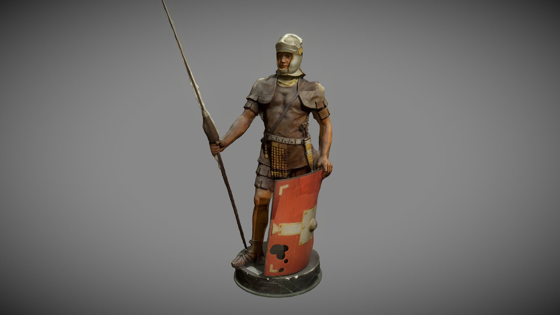 Roman legionnaire Download Free 3D model by Geoffrey