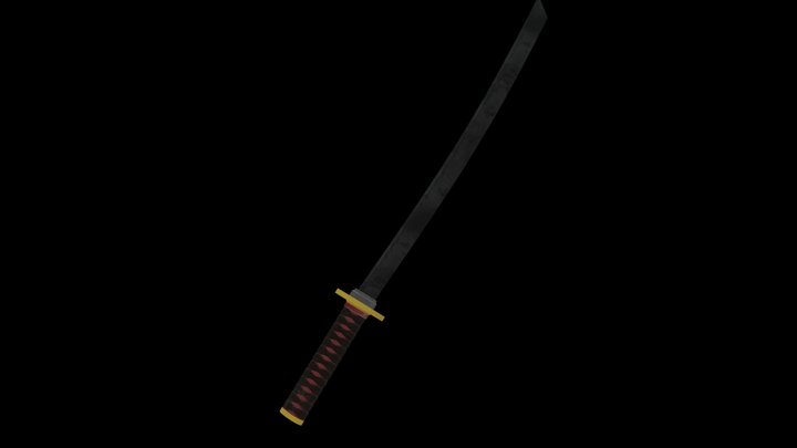 Sword (Katana) 3D Model