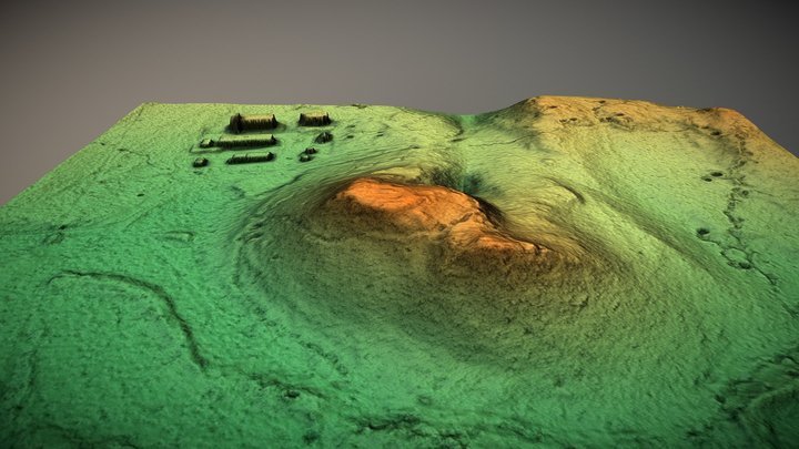 Ķupu kalns (Latvija) – Modèle 3D gratuit STL