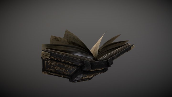 Magic Book 3D Model