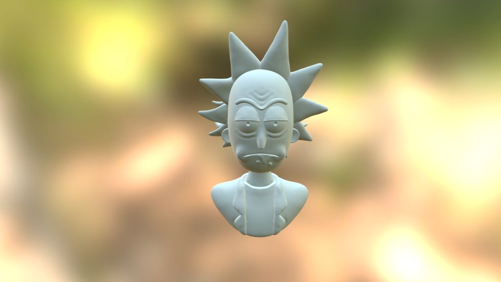 Rick Sanchez - 3d Model By Eobrah [40bb628] - Sketchfab