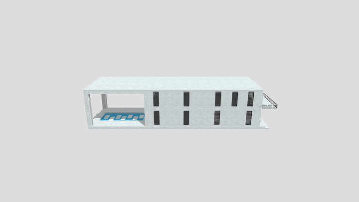 luxury home – Kostenloses 3D-Modell STL