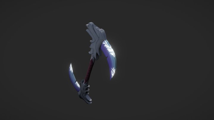 WeaponCraft - dual scythe 3D Model