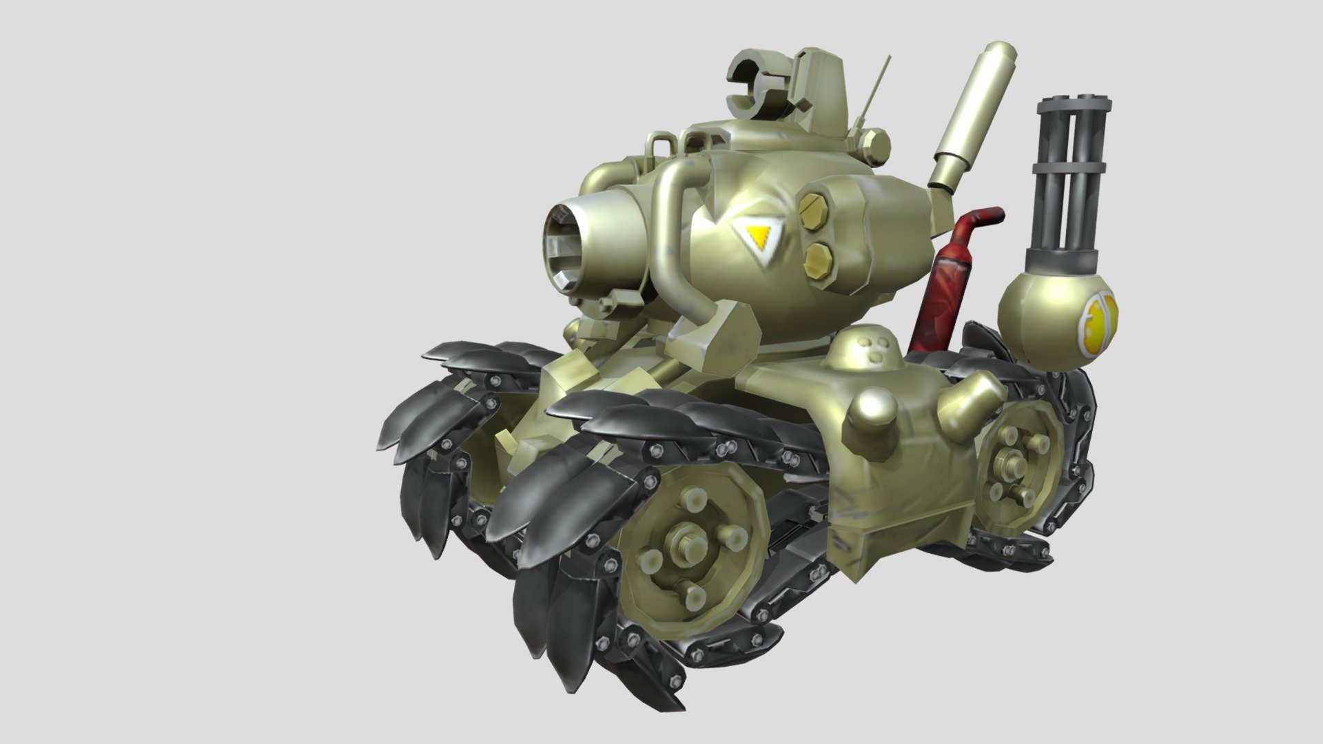 metal slug — Sketchfab embed 3D viewer