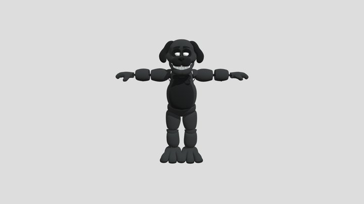 Sparky the dog 3D Model