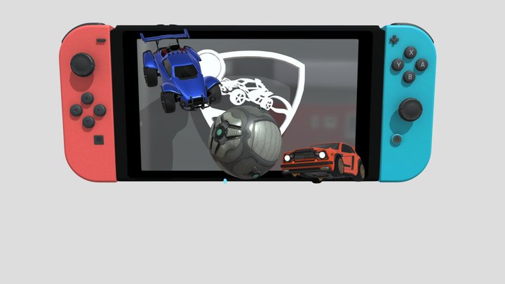 rocket league on nintendo switch 3D Model