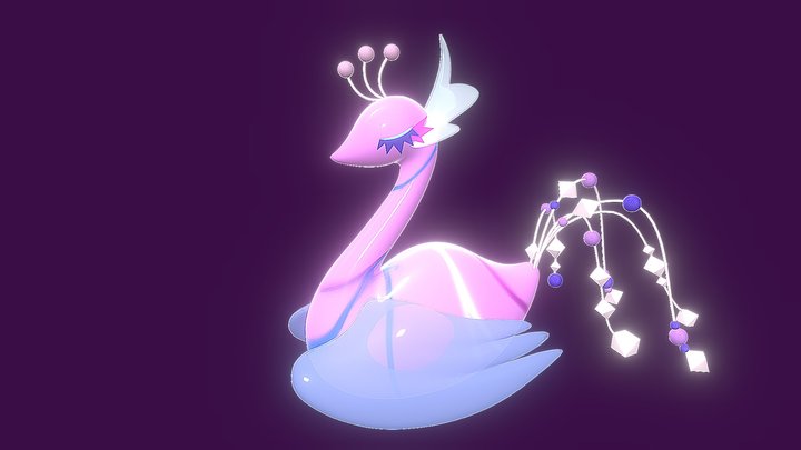 Sugar Swan 3D Model