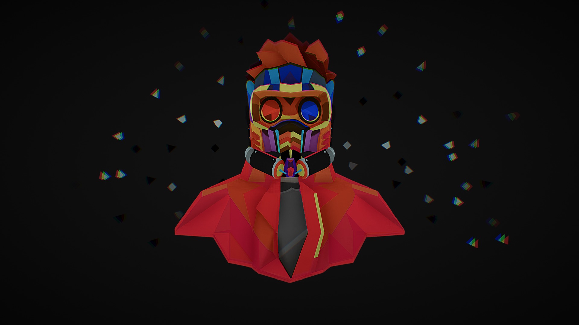Cosmo Knight (StarLord) 3D model by Sara Tamarit (saratamarit