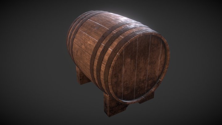 Barrel 3D Model