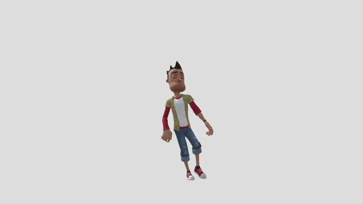 hello_neighbor nikki all animations 3D Model