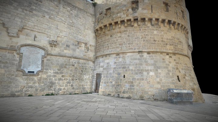 Italy, Otranto, Castle gate.