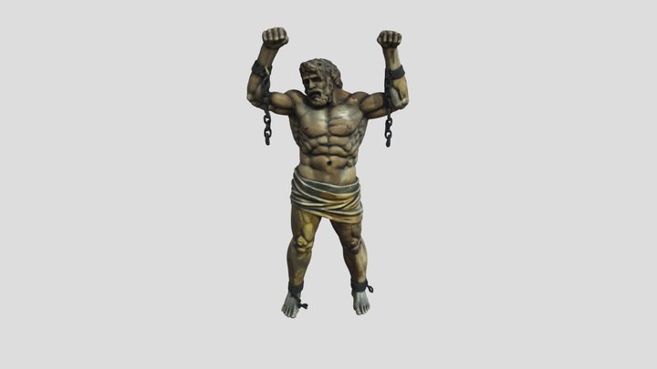 Man of Chains 3D Model