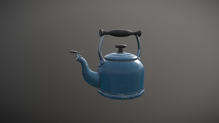 Tea Kettle 3D Model