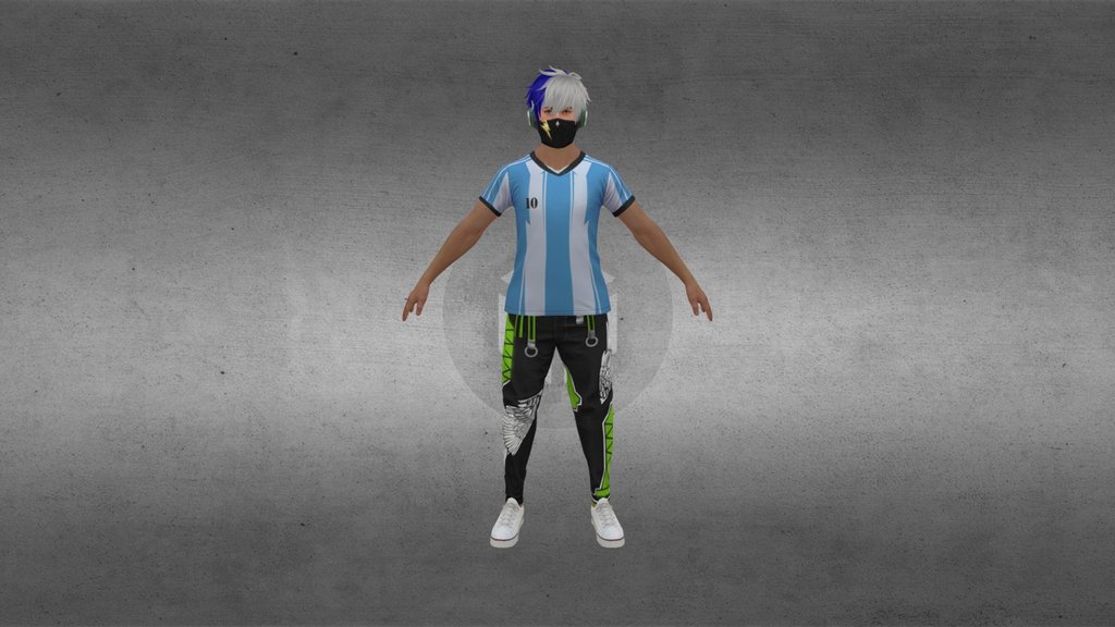 FREE FIRE 3D MODEL J5FFx