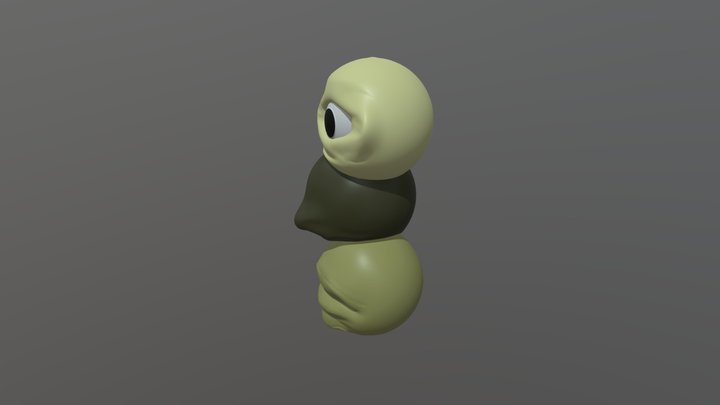 brokenFace 3D Model