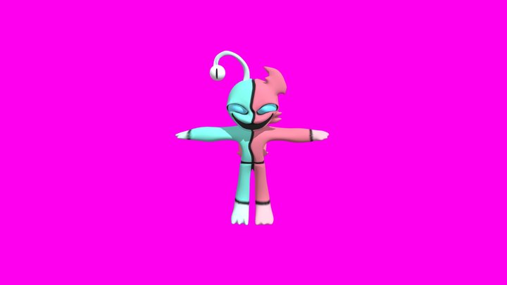 Aquaferal (RIGGED) 3D Model