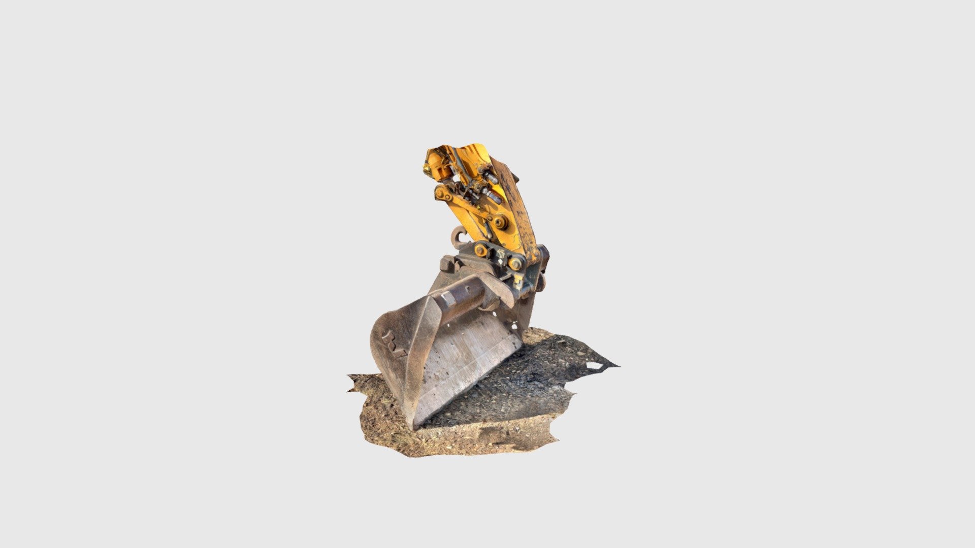 Excavator Lidar Scan
