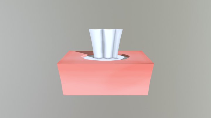 Tissue Box - Household Props Challenge 3D Model