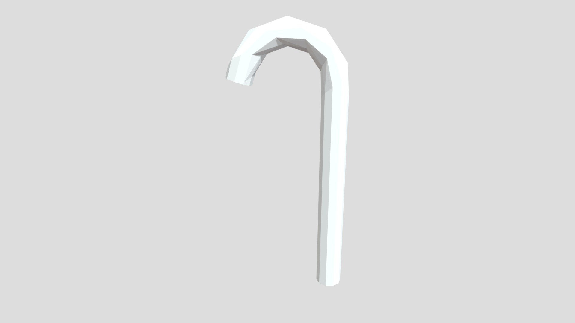 Candy cane from Poly by Google