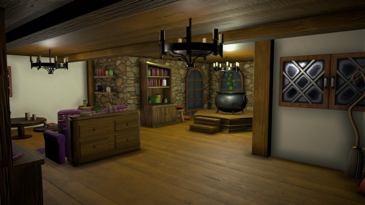 Witch House 3D Model