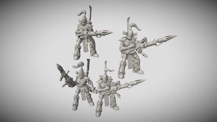 Dark Reapers 3D Model