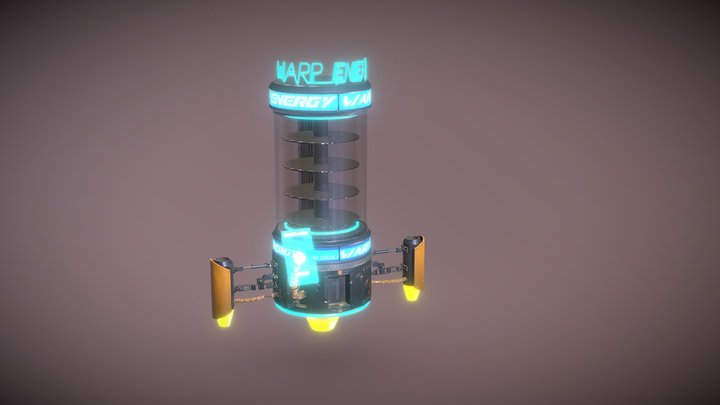 Vending Machine Low 3D Model