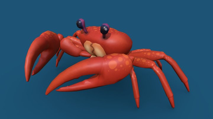 CRAB 3D Model