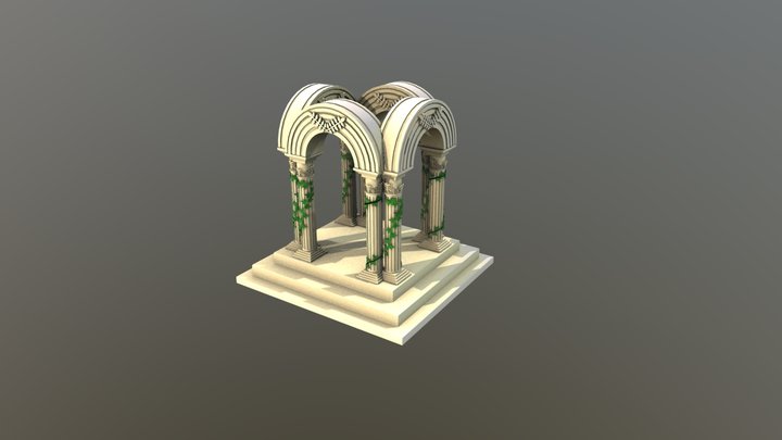 Garden Arch 3D Model