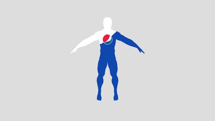 Pepsi Man 3D Model