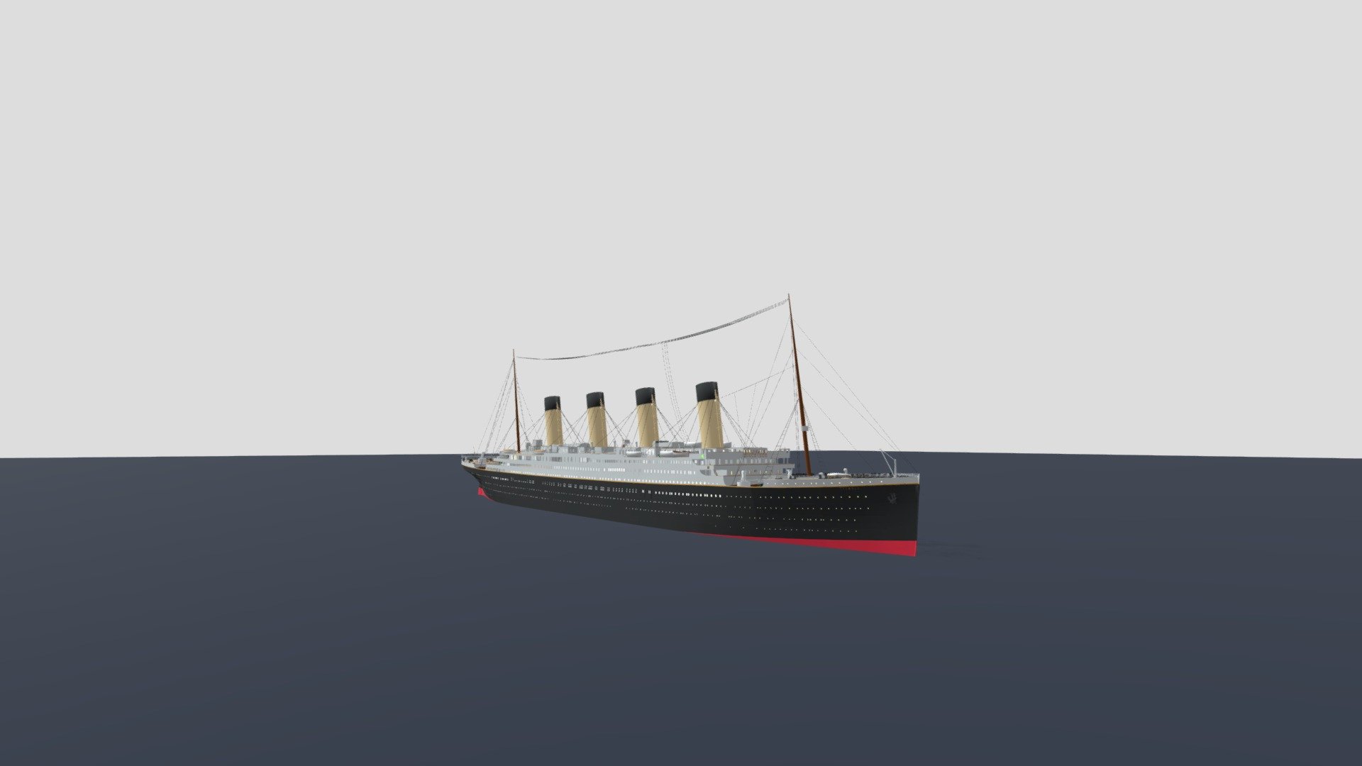 Titanic updated (not fully done yet) - 3D model by WAR OF THE WORLDS ...