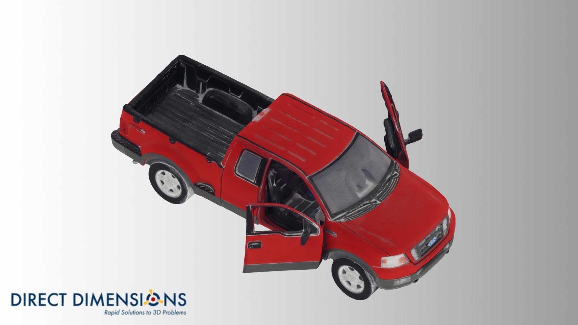 Ford F150 Toy Truck 3D model by Direct Dimensions (dirdim) [40c7721