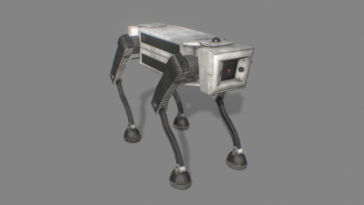 SPOT - Patrol Robot 3D Model