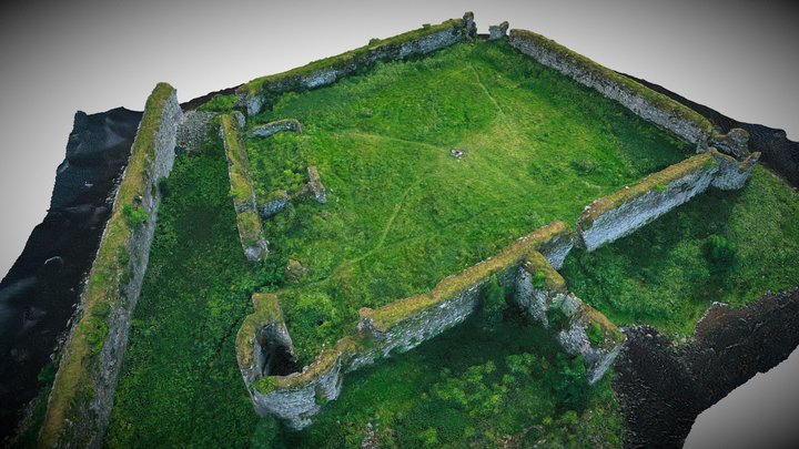 Lochindorb Castle 3d model by 3DUK 3D Model
