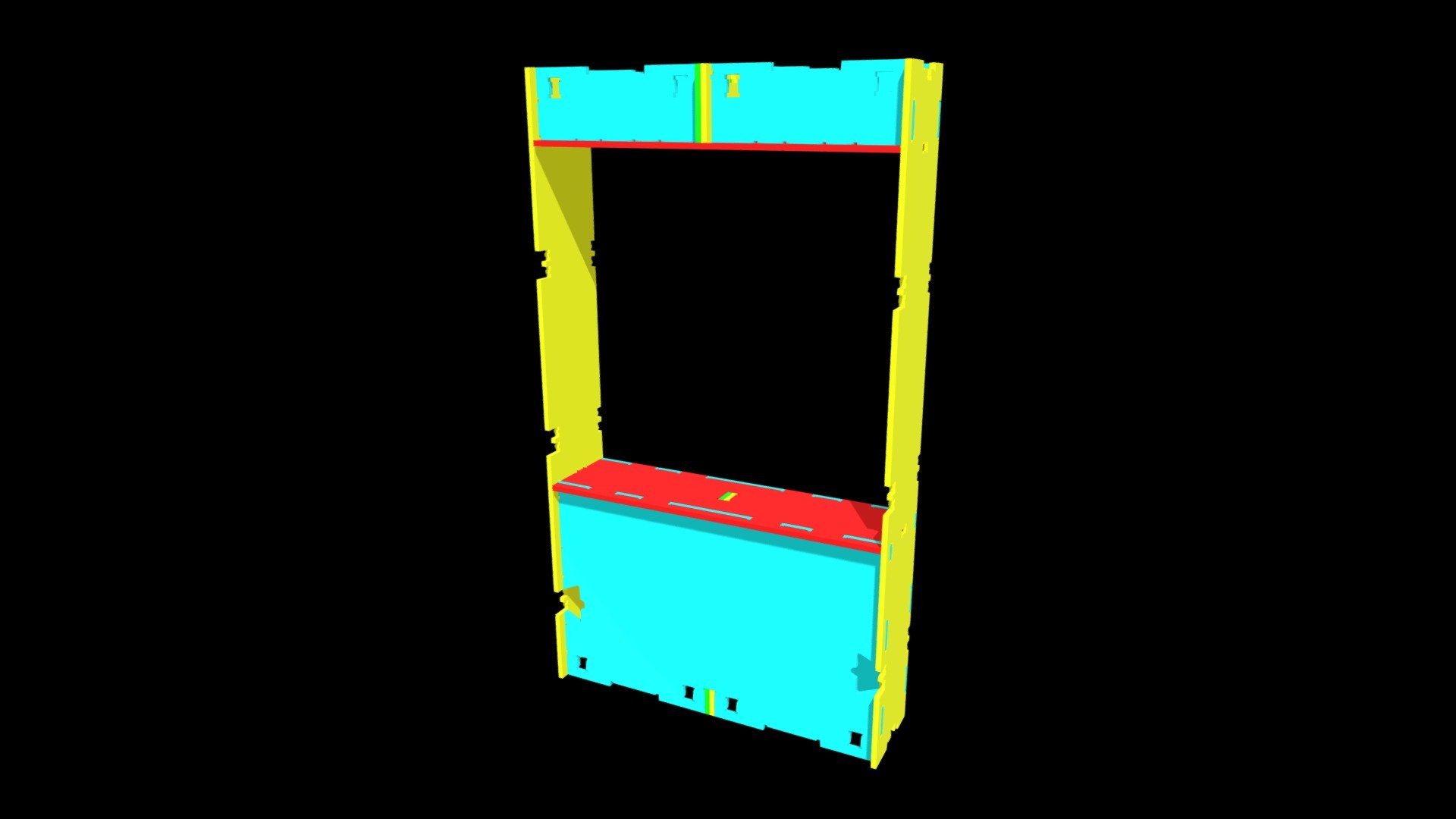 Window S1 (edited for 4mm MDF laser model)