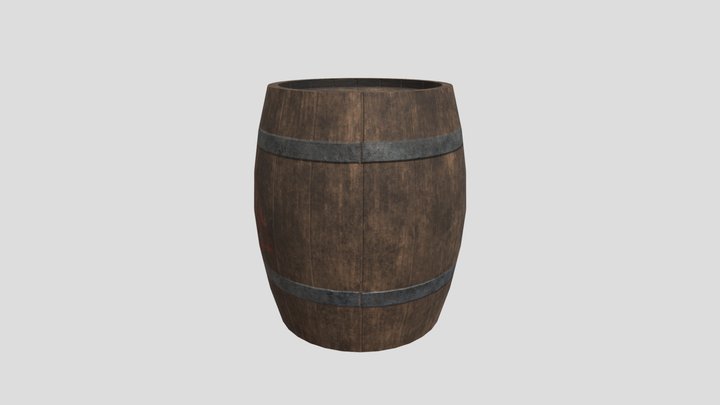 em.jdn_ Lesson4_ Barrel 3D Model