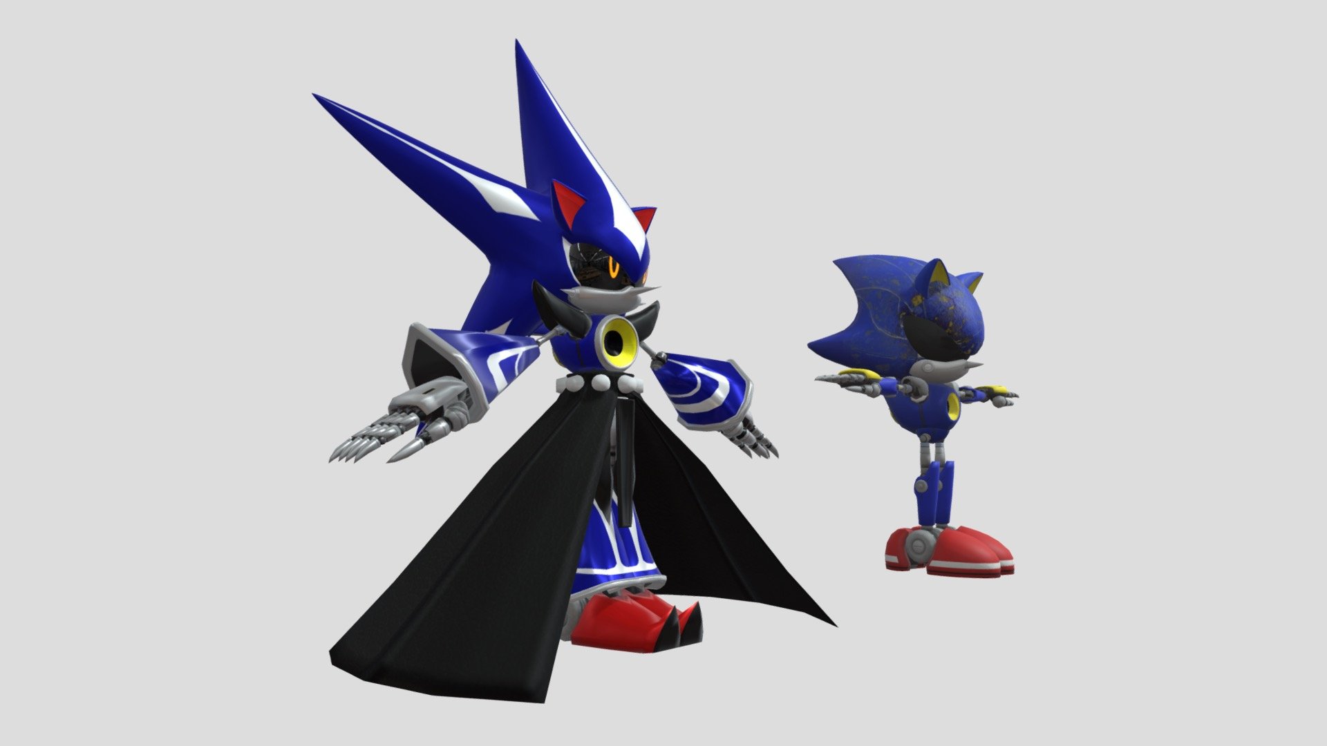 Sonic Rangers Finale Metal Pack - Download Free 3D model by 🌌 ...