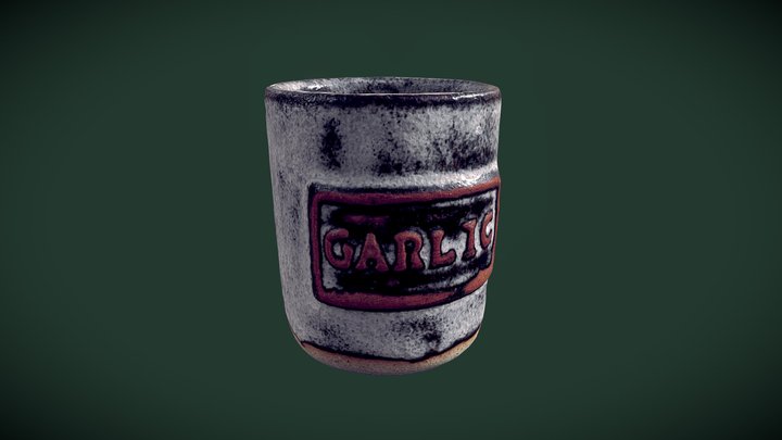 Clay Cup 3D Model