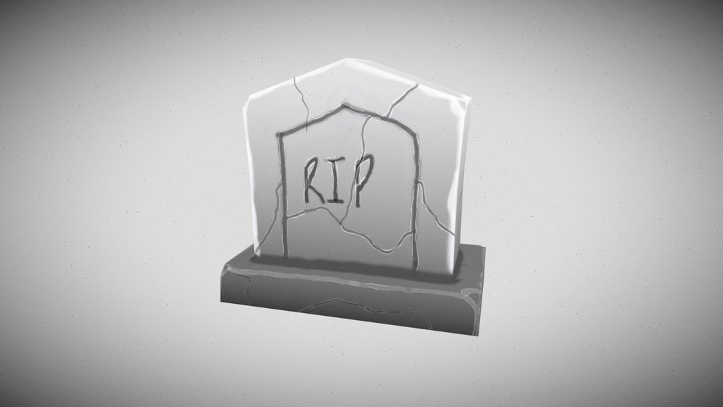 Stylized Gravestone