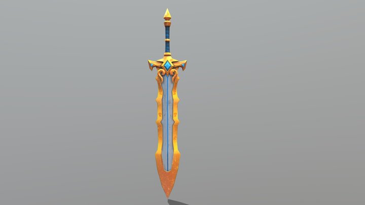 Great Sword / [Low poly, game ready]