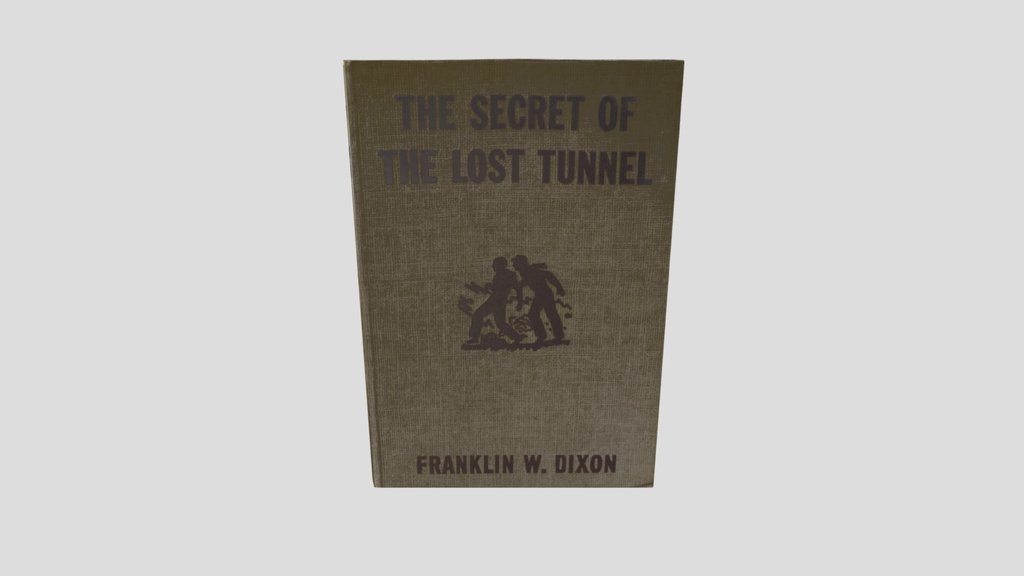 Old Book The Secret Of The Lost Tunnel