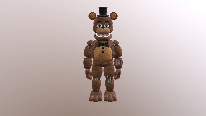 Withered freddy 3D Model