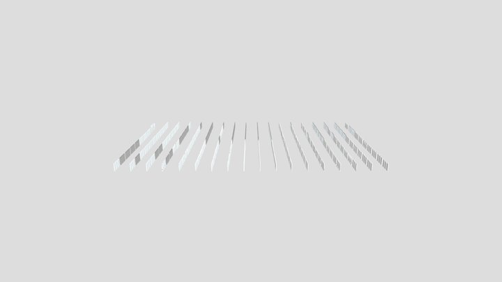 Collection of gravestone Low-poly 3D model 3D Model