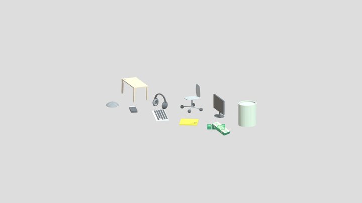 Jesse-D-SPRUE-FullColorLineup.png 3D Model