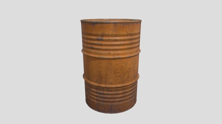 Barrel 3D Model