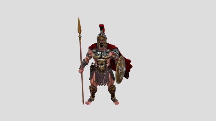 Warrior of the Sands, #Thanksgiving# 3D Model